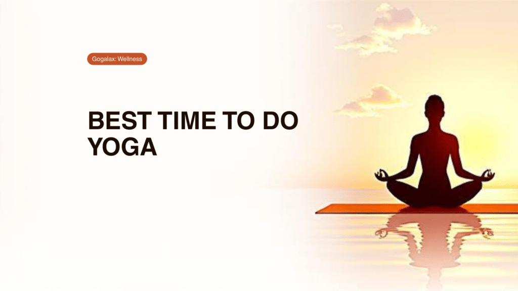 “Beginner practicing morning yoga at sunrise – Best time to do yoga for beginners morning vs evening”